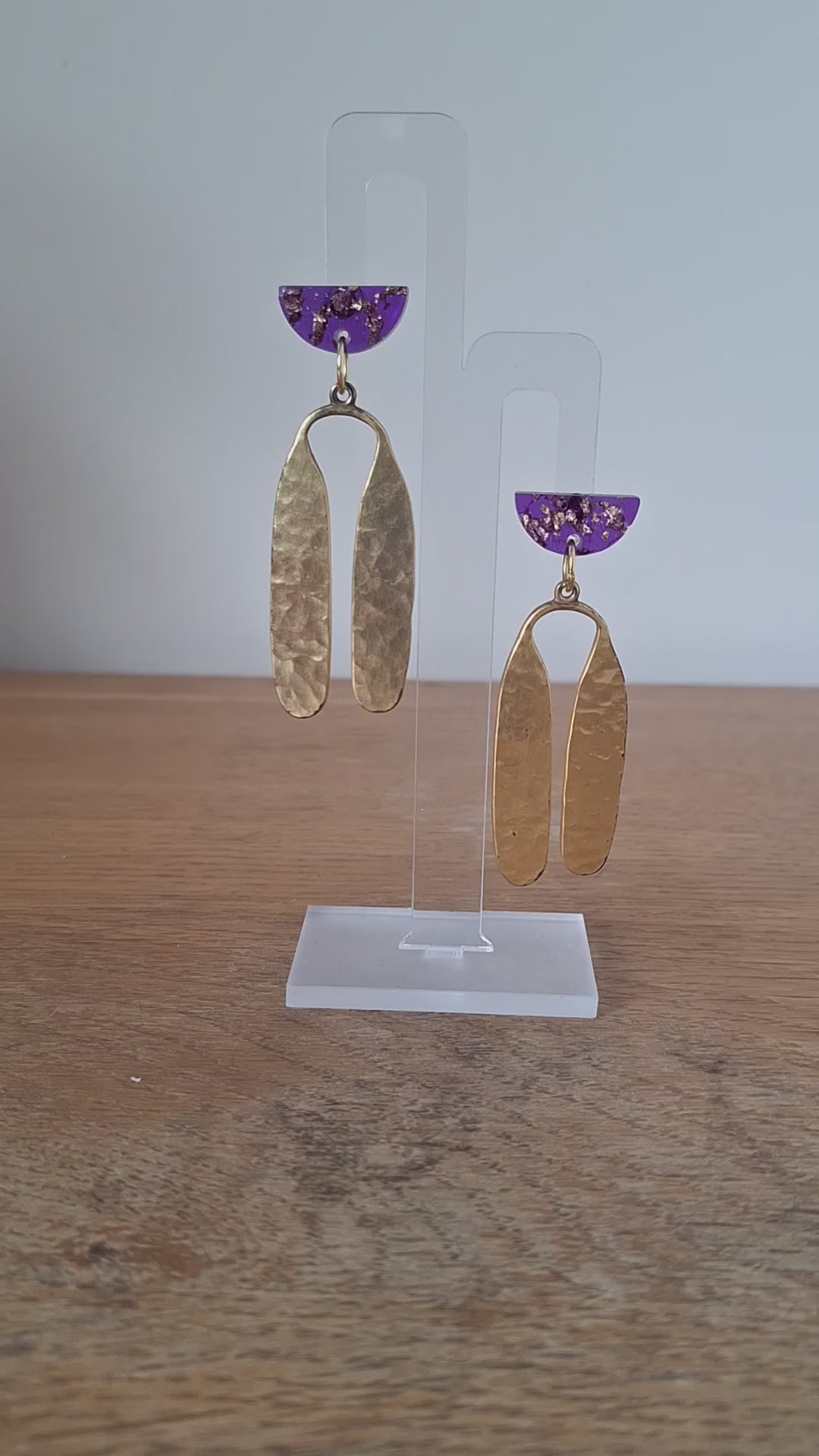 Itzel Gold Tribal Earrings