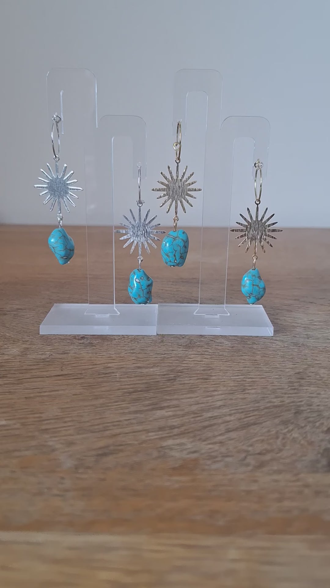 Tori Turquoise Sun Earrings