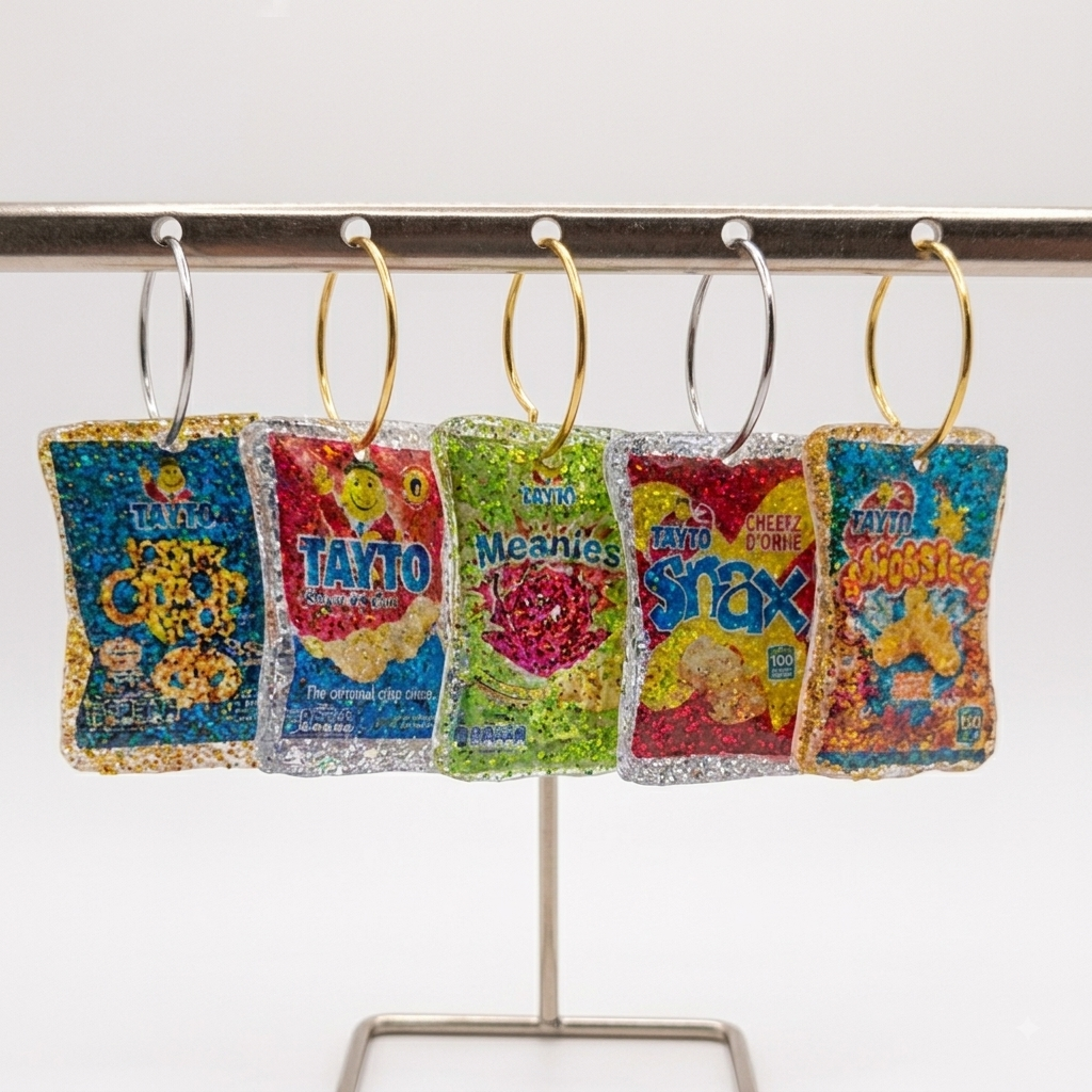 Six Pack for Dinner Earrings