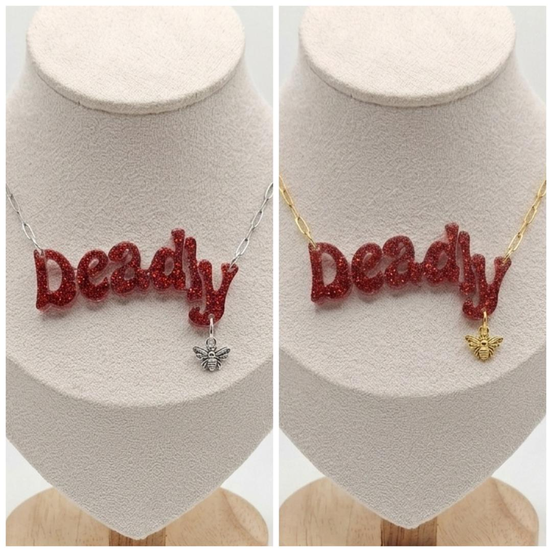 Deadly Buzz Necklace