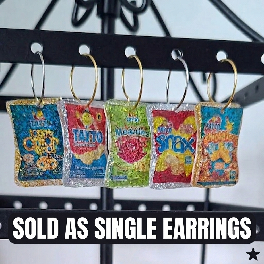 Six Pack for Dinner Earrings
