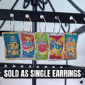 Six Pack for Dinner Earrings