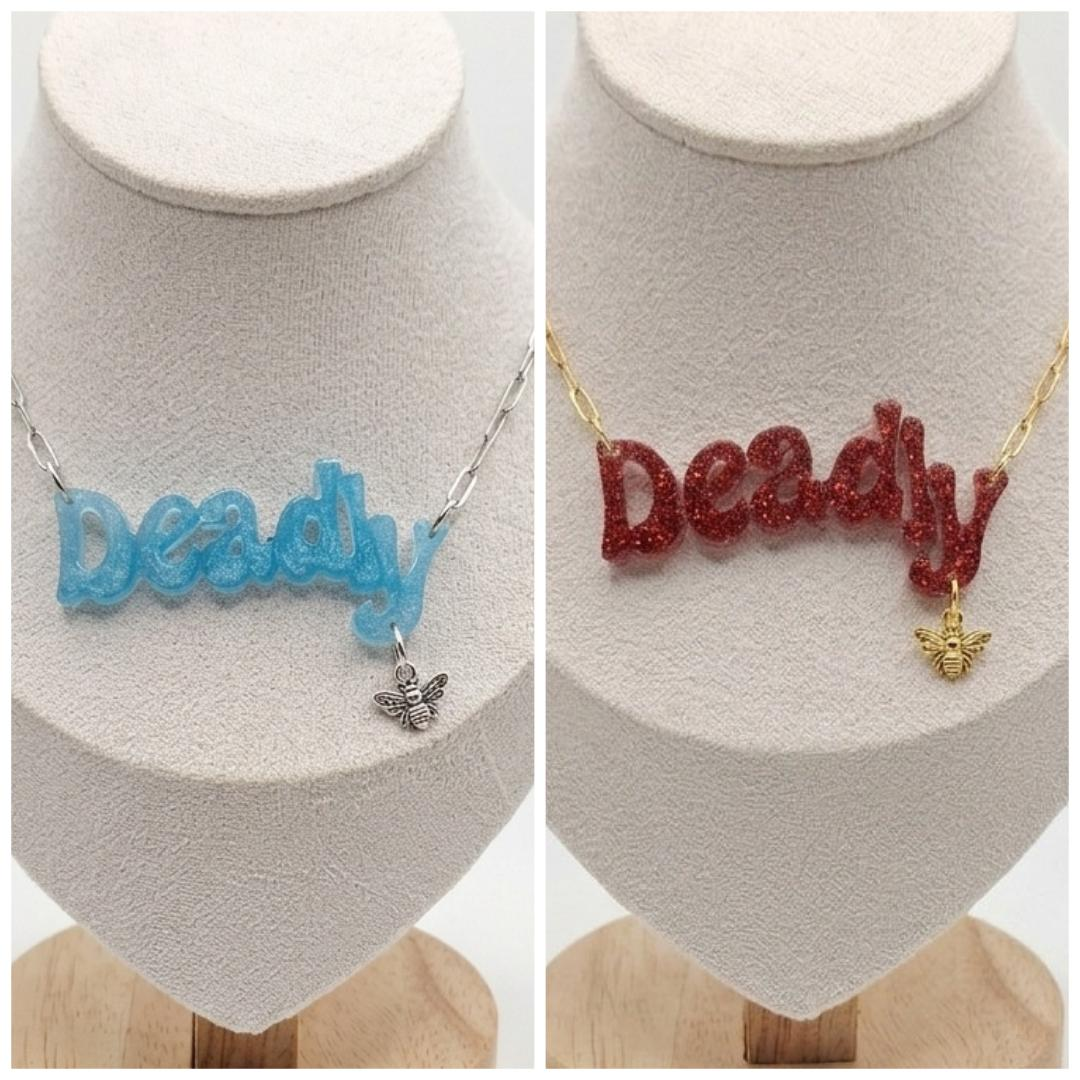 Deadly Buzz Necklace