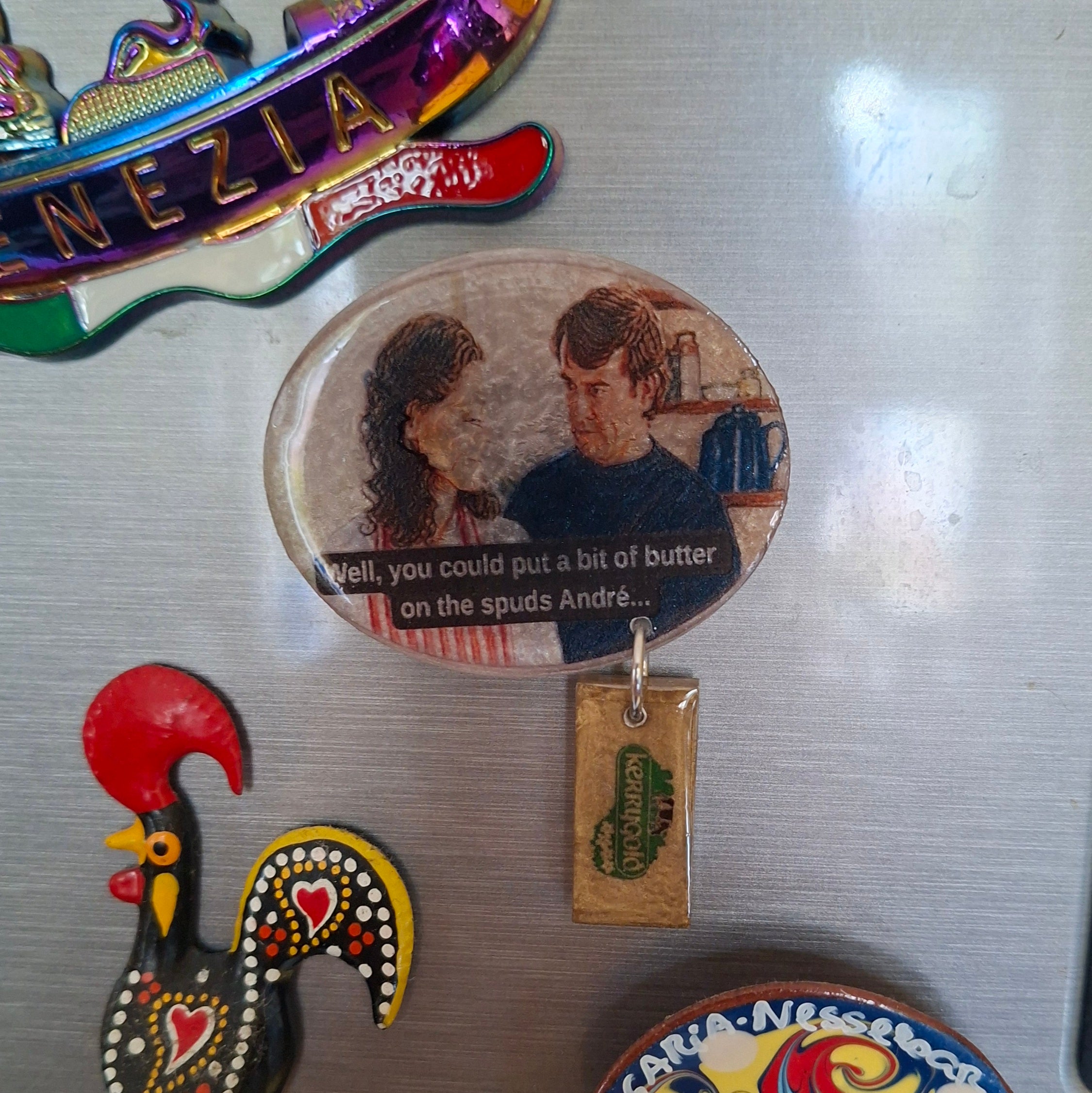 Kerrygold Fridge Magnet Nostalgic 1980s advertisement