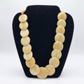 Honey Moon Disc Necklace